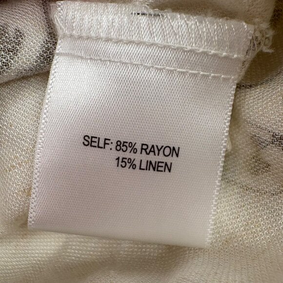 Jane + Delancey sz Medium Tiger Leopard Graphic Button-Up Shirt Short Sleeves - Picture 3 of 5